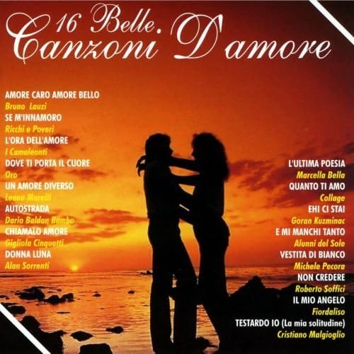 16 Belle Canzoni D`Amore
