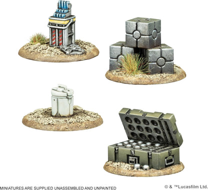 Asmodee | Star Wars: Legion - 3D Objective Tokens | Miniature Board Game Accessory | Ages 14+ | 2 Players | 90+ Minutes Playing Time