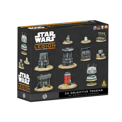 Asmodee | Star Wars: Legion - 3D Objective Tokens | Miniature Board Game Accessory | Ages 14+ | 2 Players | 90+ Minutes Playing Time