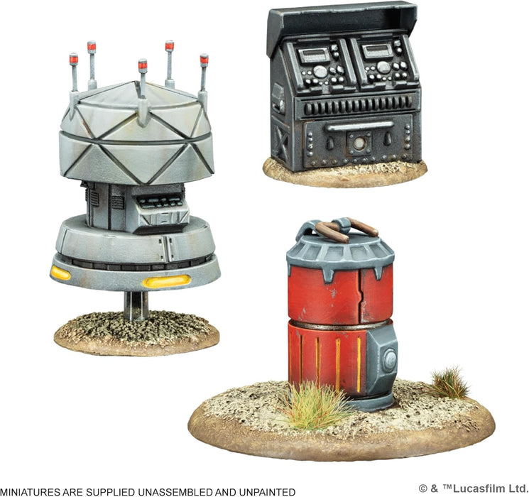 Asmodee | Star Wars: Legion - 3D Objective Tokens | Miniature Board Game Accessory | Ages 14+ | 2 Players | 90+ Minutes Playing Time