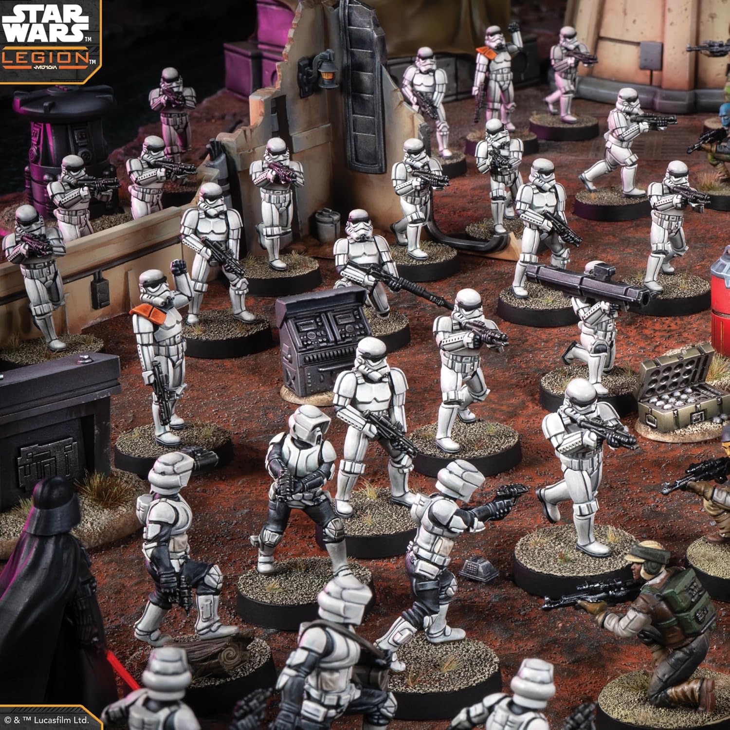 Asmodee | Star Wars: Legion - 3D Objective Tokens | Miniature Board Game Accessory | Ages 14+ | 2 Players | 90+ Minutes Playing Time