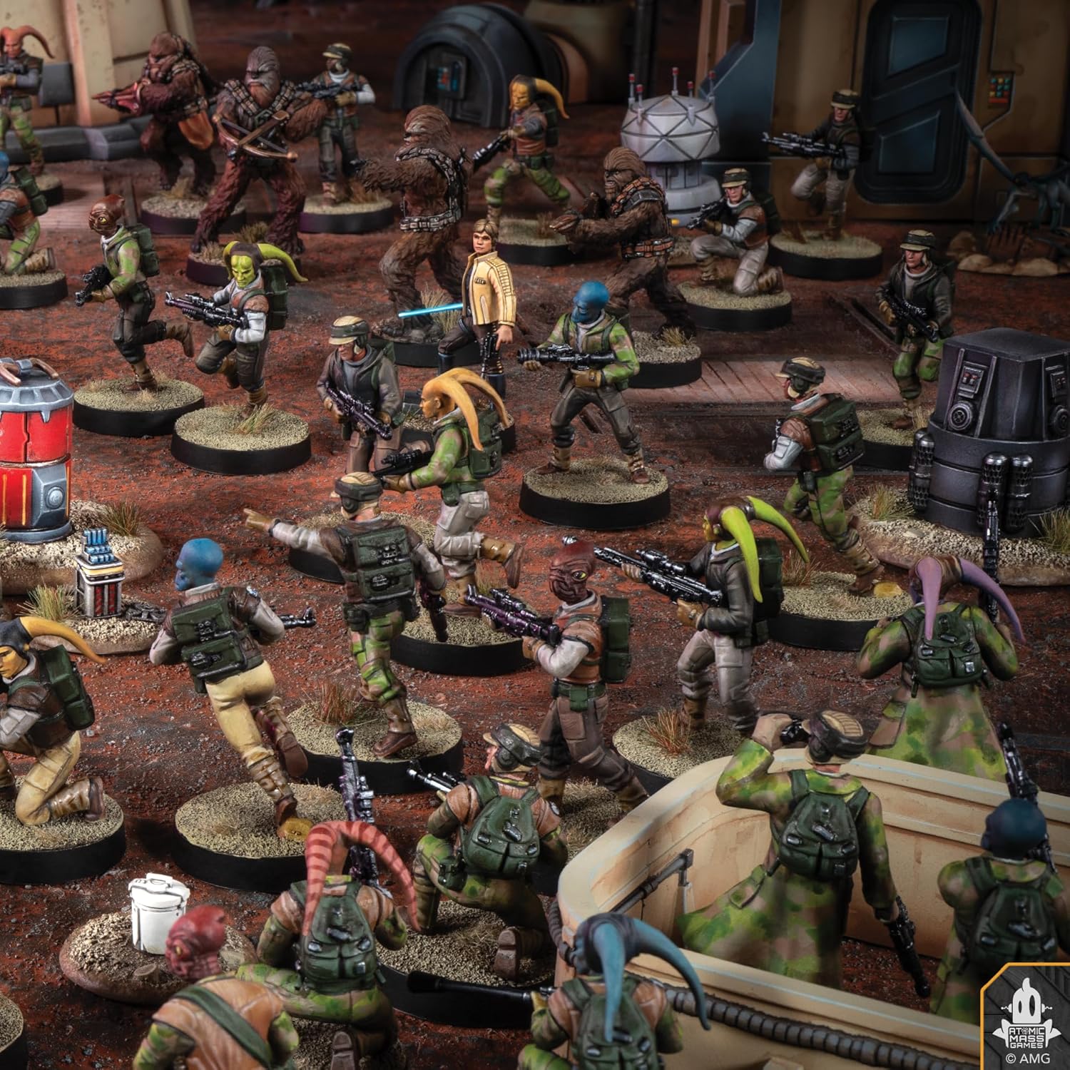 Asmodee | Star Wars: Legion - 3D Objective Tokens | Miniature Board Game Accessory | Ages 14+ | 2 Players | 90+ Minutes Playing Time