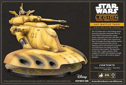 Asmodee | Star Wars Legion - AAT Battle Tank | Miniatures Tabletop Game | Ages 14+ | 2 Players | 3 Hours Playing Time