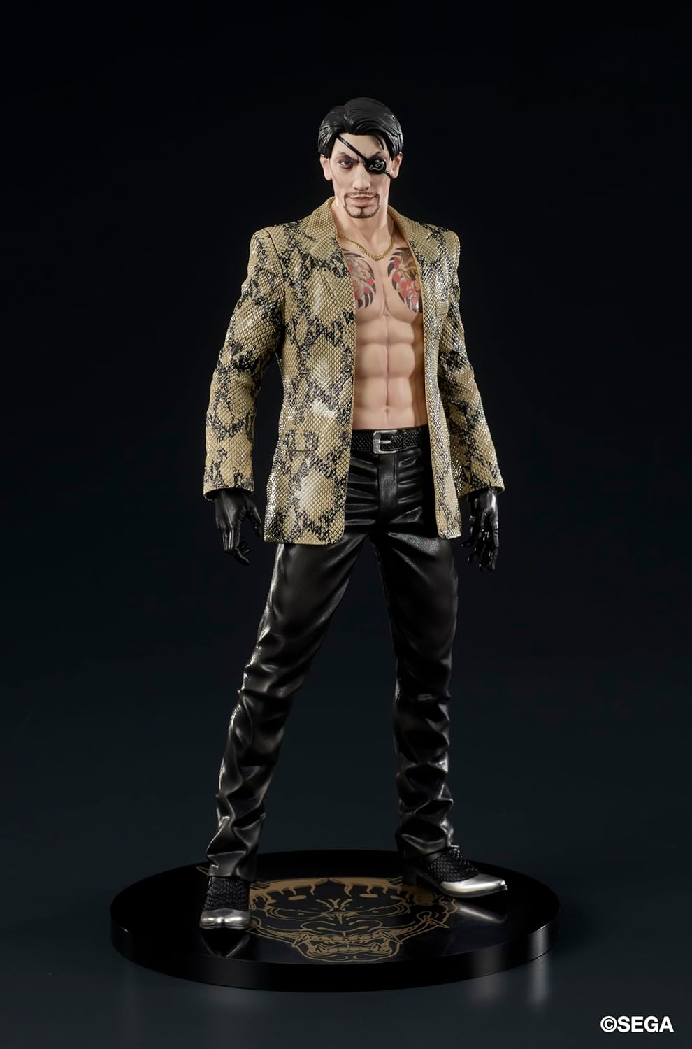 DIGSTA Dragon Gotoku Goro Mashima, Total Height Approx. 6.9 Inches (175 mm), Non-Scale, PVC, dipinto finito