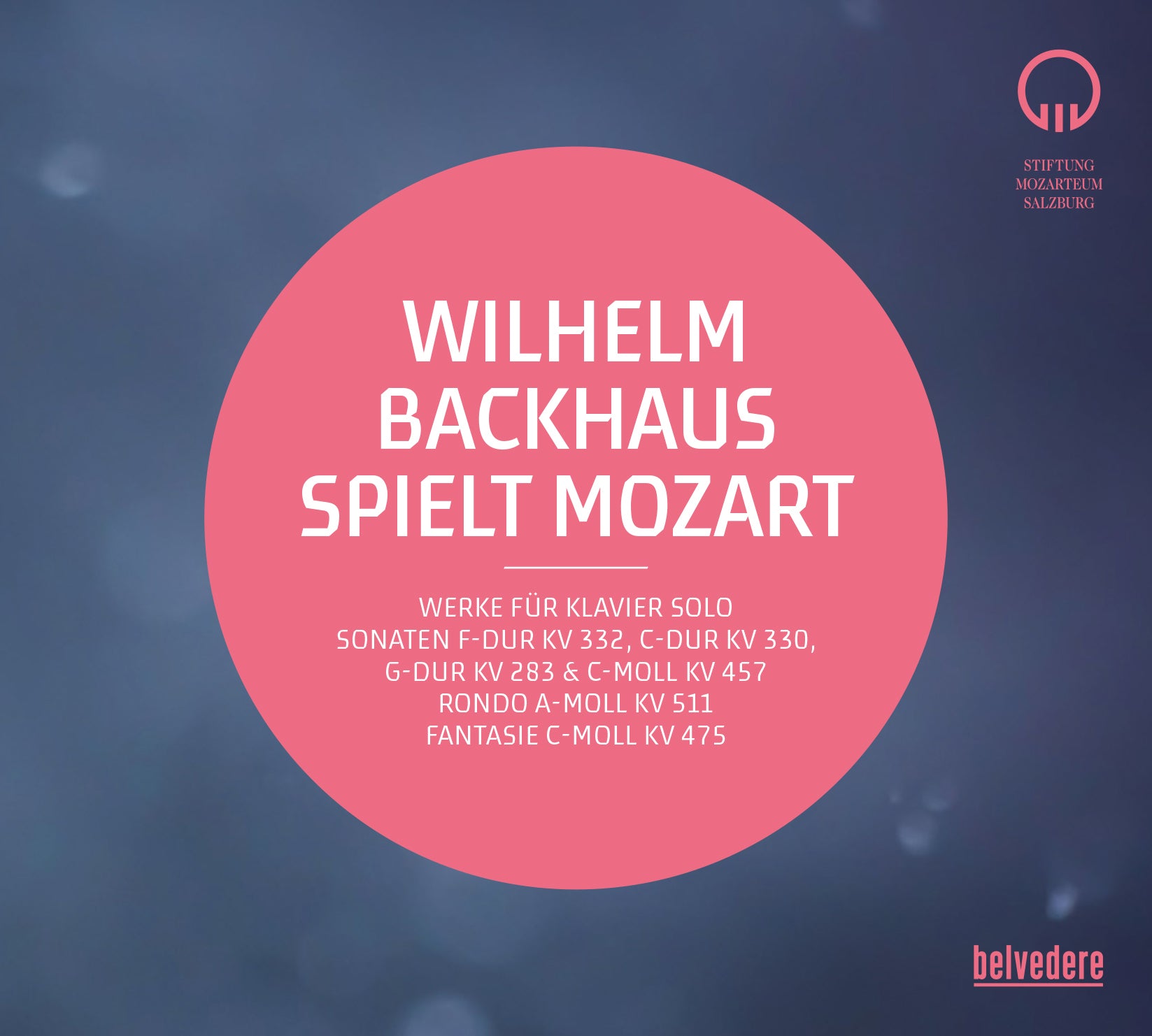 Wilhelm Backhaus Spielt Mozart