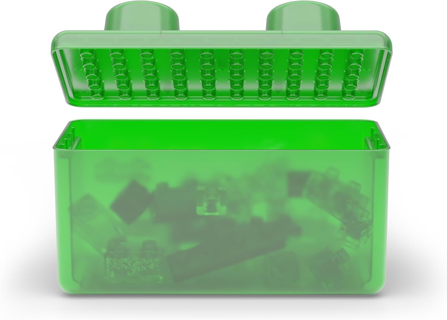 Jelly Blox 2-in-1 Storage Kit - Includes 30 Blocks - Toddler & Preschool Building Blocks Kids Can Squeeze, Stretch, Squish - Safety Tested & Ouch-Free - Tactile, Sensory Play Toy for Ages 2 Plus