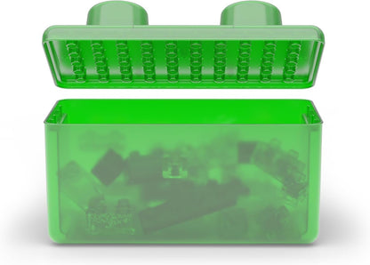 Jelly Blox 2-in-1 Storage Kit - Includes 30 Blocks - Toddler & Preschool Building Blocks Kids Can Squeeze, Stretch, Squish - Safety Tested & Ouch-Free - Tactile, Sensory Play Toy for Ages 2 Plus