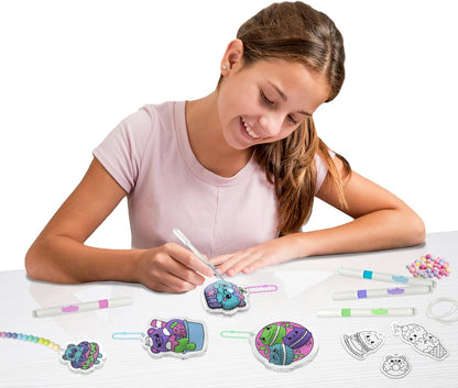 Foodie Squishy Sponge Art & Craft Kit for kids, Mess-Free Fun for Kids, Creative Activity, Gifts for Ages 4,5,6,7,8