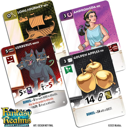 Fantasy Realms: Greek Legends | Board Game