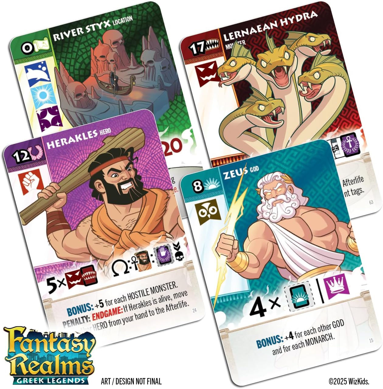 Fantasy Realms: Greek Legends | Board Game