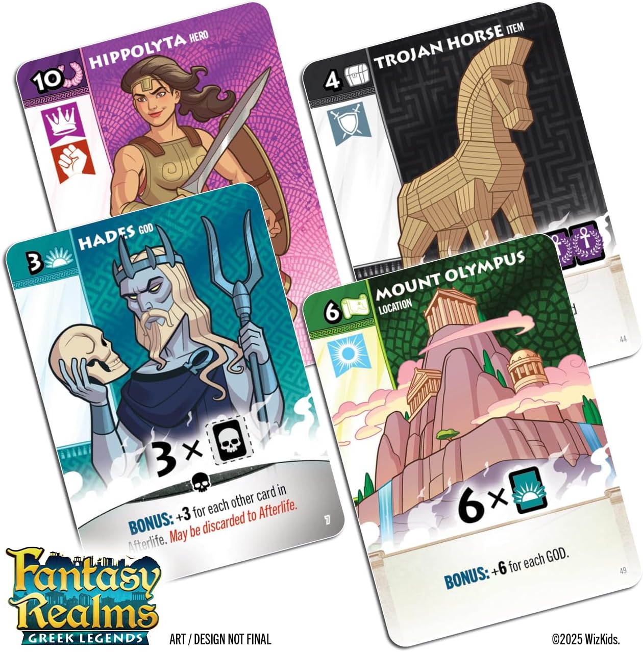 Fantasy Realms: Greek Legends | Board Game