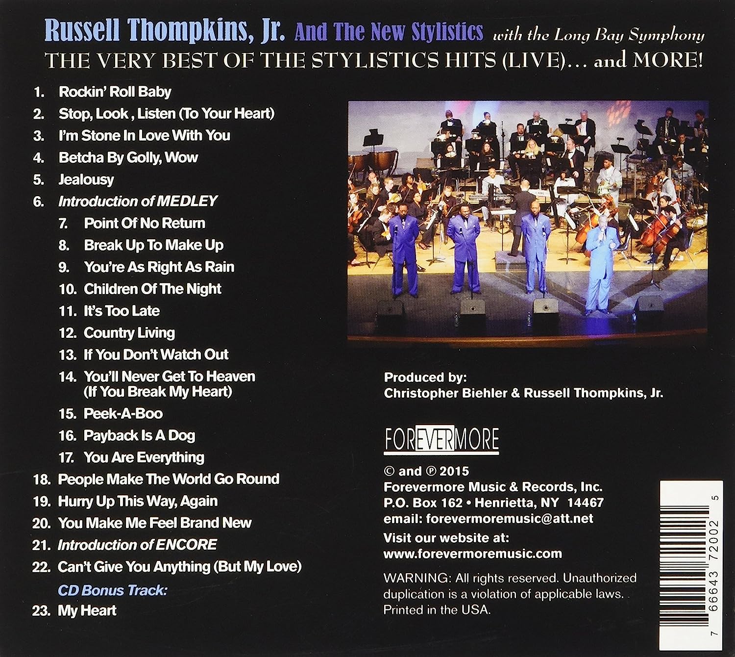 Very Best of the Stylistics Hits More