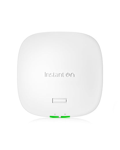 HPE Networking Instant On Access Point AP32 2x2 WiFi 6E Indoor Wireless Access Point | Secure, Tri-Band, Future Ready | Power Source Included | RW rest-of-world Model (S1T29A