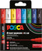 Uni-Ball 186758 - POSCA Marker Set, 8 acrylstiften PC-1MC, permanente marker 0,7-1 mm ronde punt