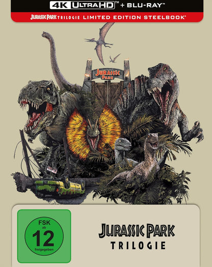 Jurassic Park - Limited Ultimate Steelbook Trilogy  +