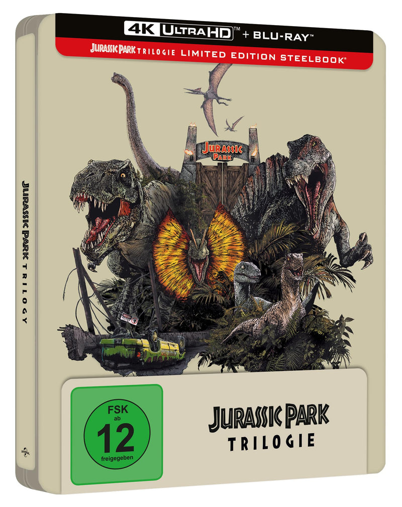 Jurassic Park - Limited Ultimate Steelbook Trilogy  +