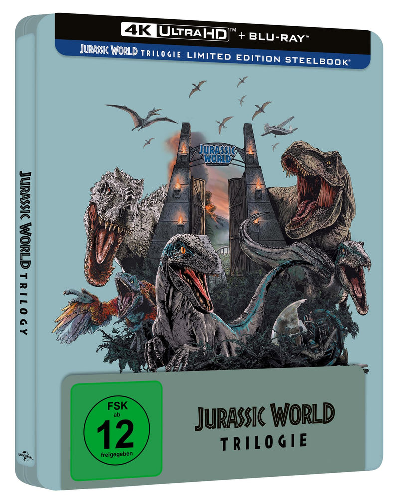 Jurassic World - Limited Ultimate Steelbook Trilogy  +