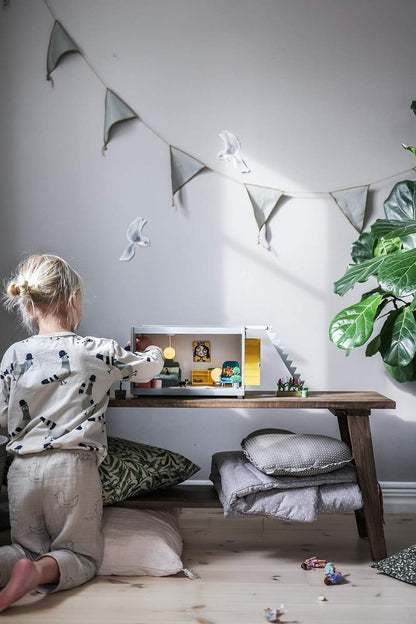Lundby Poppenhuis accessoires - trappen voor poppenhuis - 20,5 cm spel huis trap voor minipoppen 11 cm - leeftijd 3+, schaal 1:18