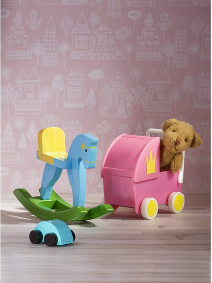 Lundby Poppenhuis accessoires - mini poppen huismeubels, kunststof & stoffen poppen huis poppenaccessoires speelsets - leeftijd 4+, schaal 1:18