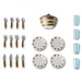 Lundby Dolls House Dinner Service 1:18 Schaal Keuken Accessoire Set