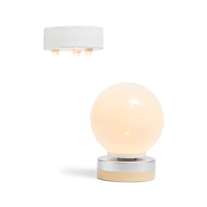 LUNDBY Accessoires voor poppenhuisverlichting, plafondlamp, schijnwerpers + vloerlamp, mini-batterij-aangedreven ledverlichting voor minipoppen, 11 cm, 2 stuks, leeftijd 4 jaar, 1:18