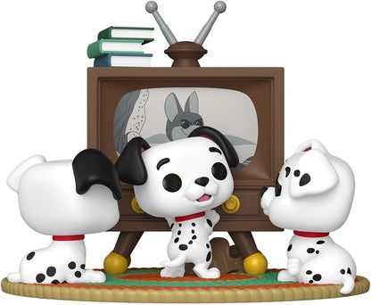Funko Pop! Moments: 101 Dalmatians - Puppies - 101 Dalmatiner - Vinyl-Sammelfigur - Geschenkidee - Offizielle Handelswaren - Spielzeug Für Kinder und Erwachsene - Cartoon Fans