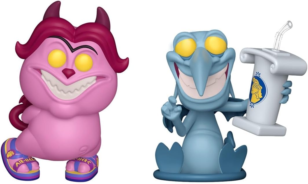 Funko Pop! Disney: Hercules - Panic & Pain 2 Pack - Herkules - Vinyl-Sammelfigur - Geschenkidee - Offizielle Handelswaren - Spielzeug Für Kinder und Erwachsene - Cartoon Fans