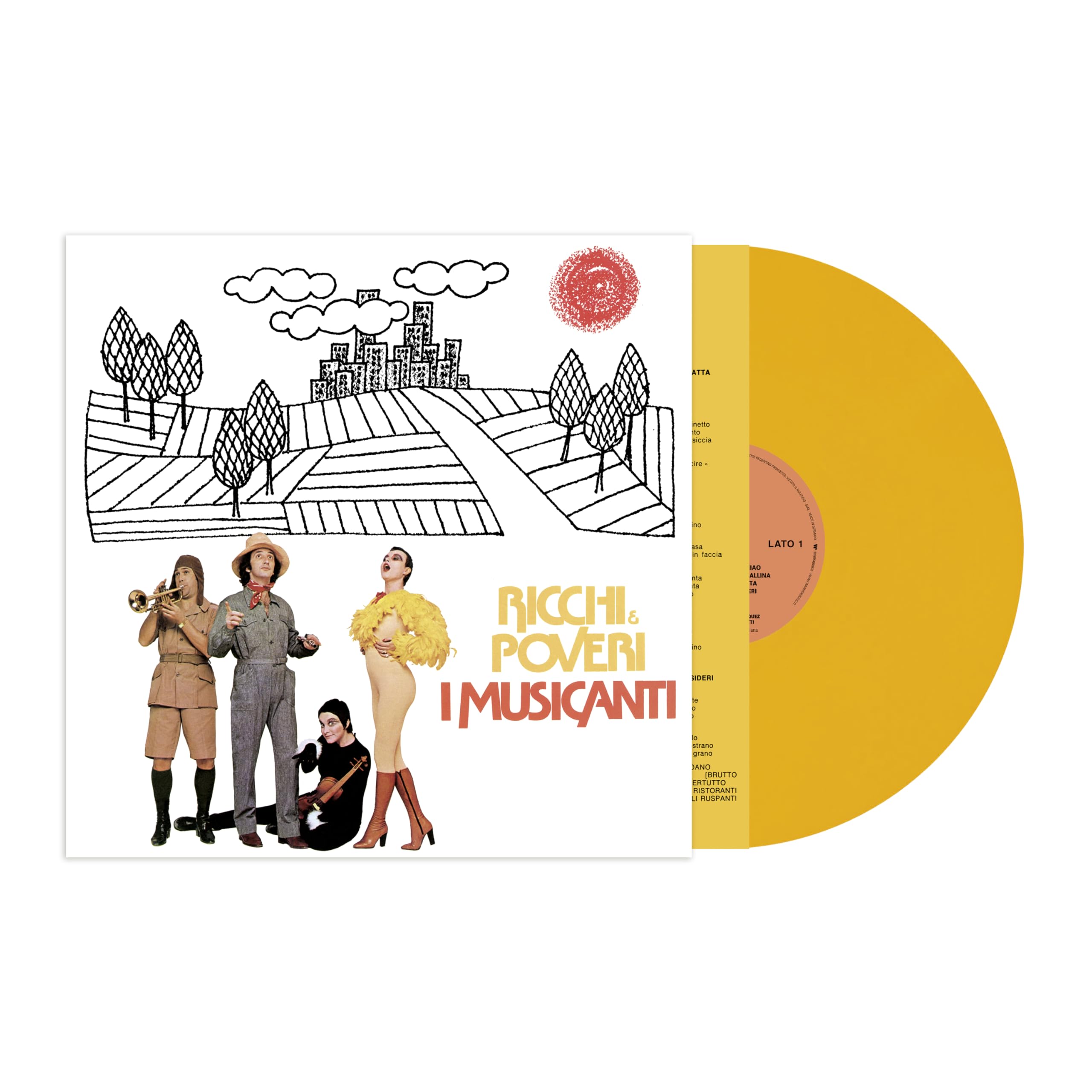 I Musicanti Vinile Giallo