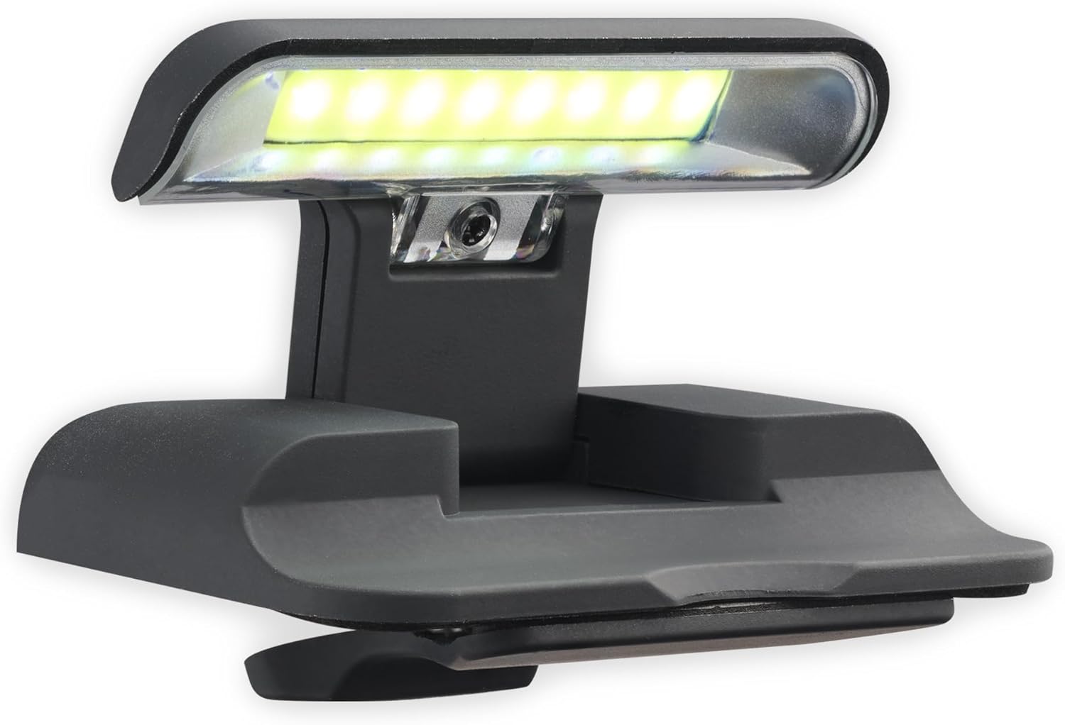 I Know The Plans Jeremiah 29:11 Adjustable Magnetic Clip LED Book Light for Reading in Bed, Crafts, Sewing, Car Trips | 3 Modes: Bright, Dim, Pulse/Strobe, Black