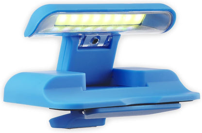 with God All Things are Possible Mathew 19:26 Adjustable Magnetic Clip LED Book Light for Reading in Bed, Crafts, Sewing, Car Trips 3 Modes: Bright, Dim, Pulse/Strobe