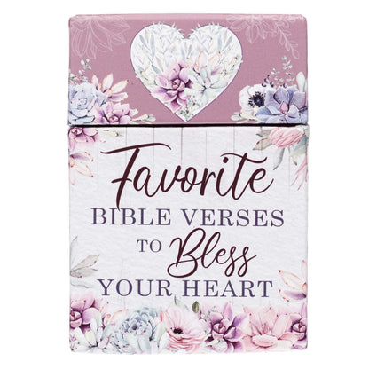 Box of Blessings Favorite Bible Verses To Bless Your Heart