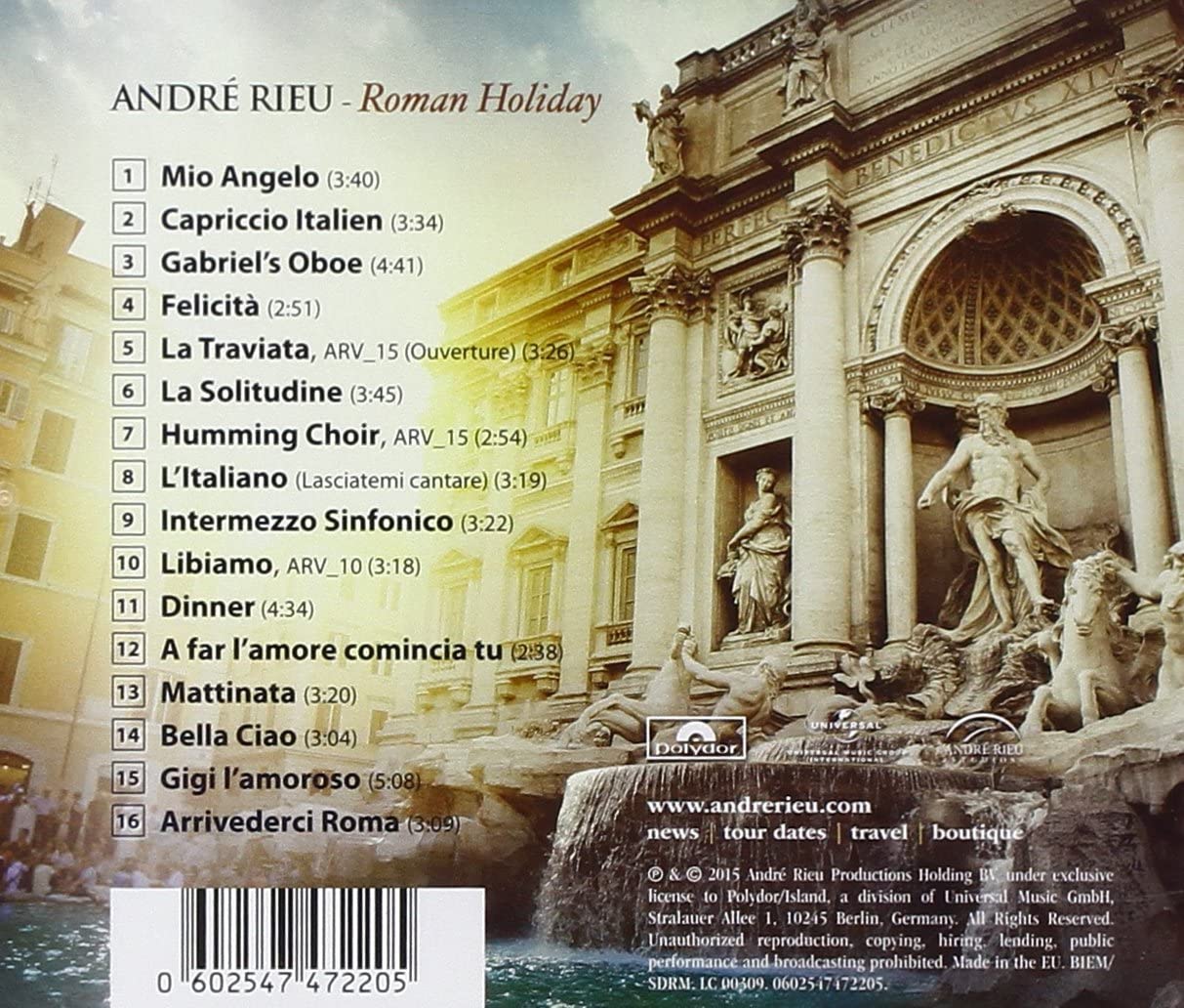 Andre Rieu - Roman Holiday