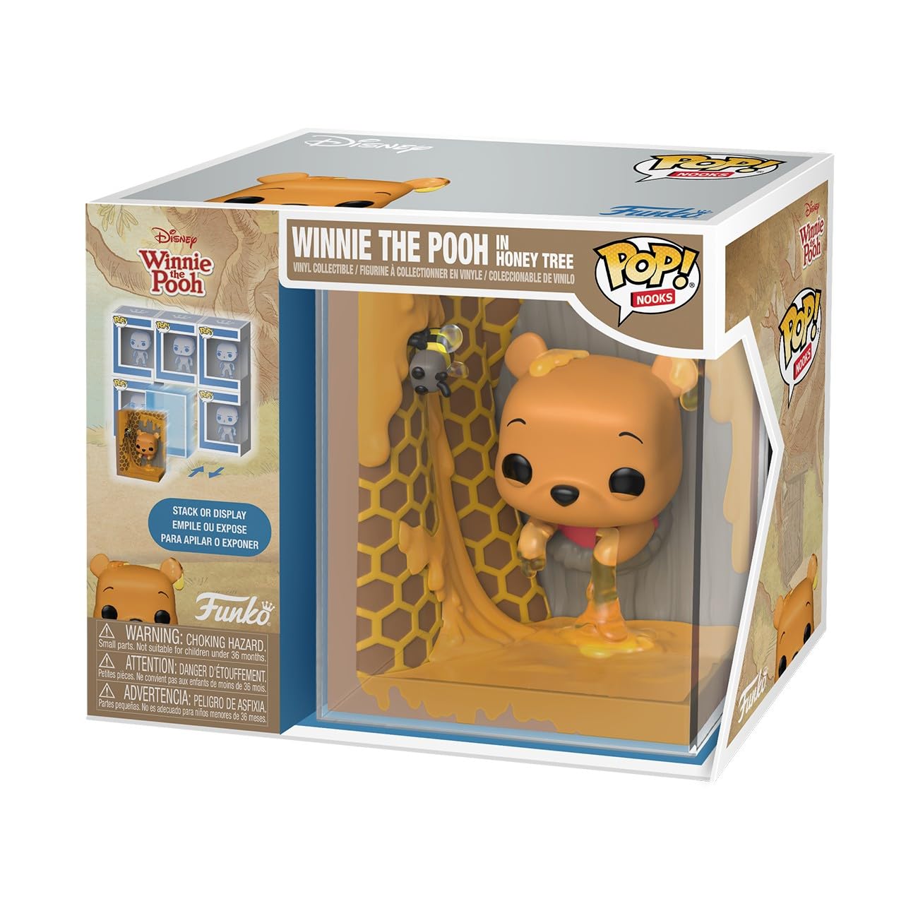 Funko Pop! Nooks: Winnie The Pooh – Honey Tree - Vinyl-Sammelfigur - Geschenkidee - Offizielle Handelswaren - Spielzeug Für Kinder und Erwachsene - Cartoon/Animation Fans - Modellfigur Für Sammler