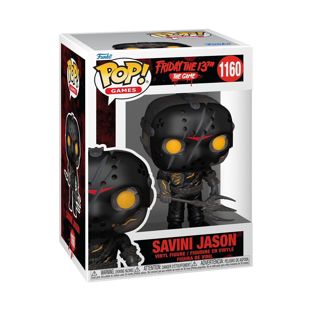 Funko POP! Games: Friday 13th - Savini Jason - Collectable Vinyl Figure - Gift Idea - Official Merchandise - Toys For Kids & Adults - Model Figure for Collectors and Display