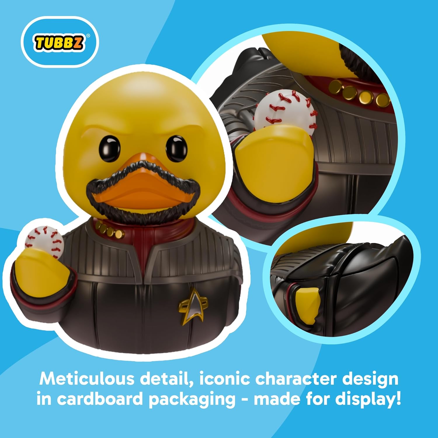 TUBBZ Boxed Edition: Star Trek - Benjamin Sisko Cosplaying Rubber Duck Vinyl Figure