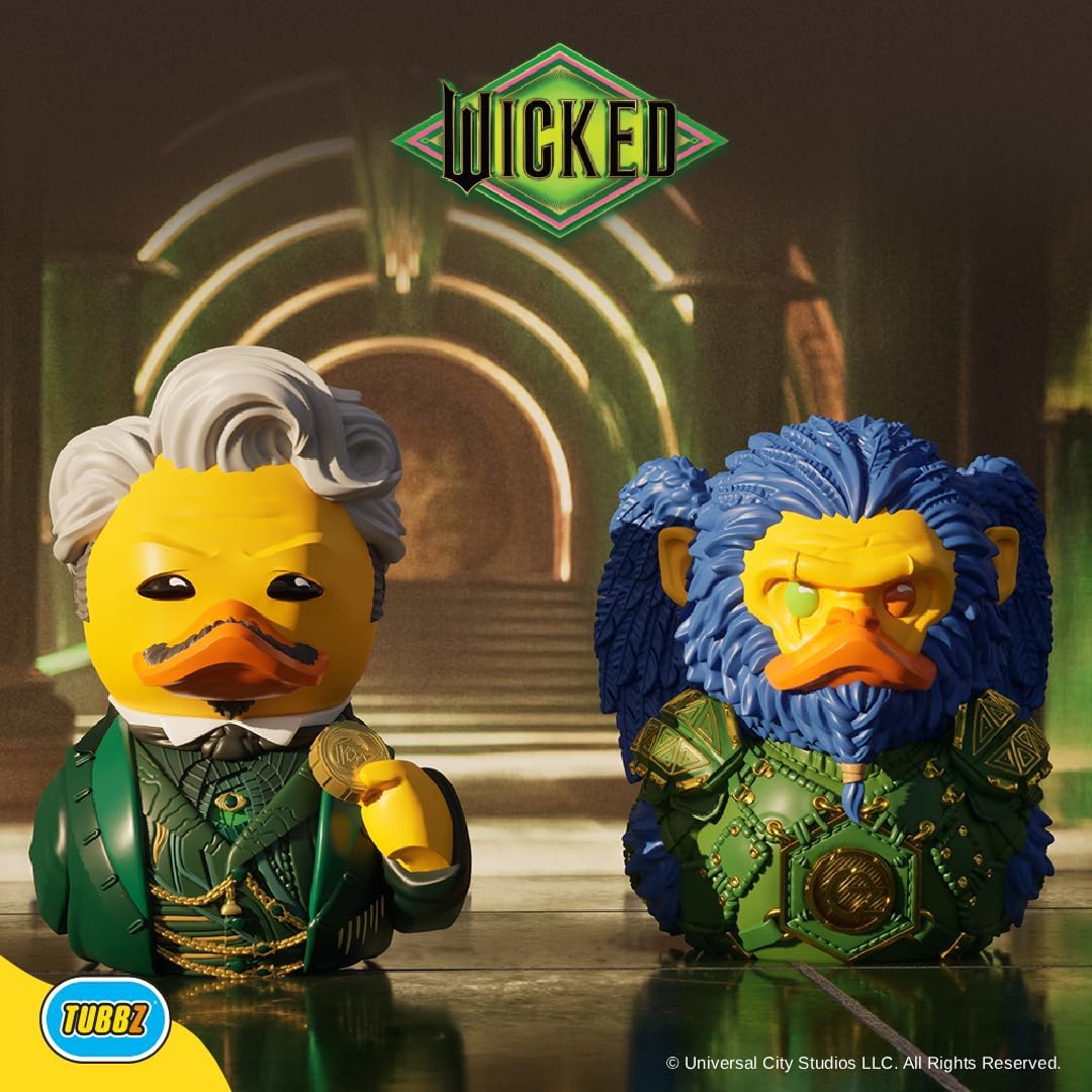 TUBBZ First Edition: Wicked For Good - Wizard of Oz Cosplaying Rubber Duck Vinyl Figure