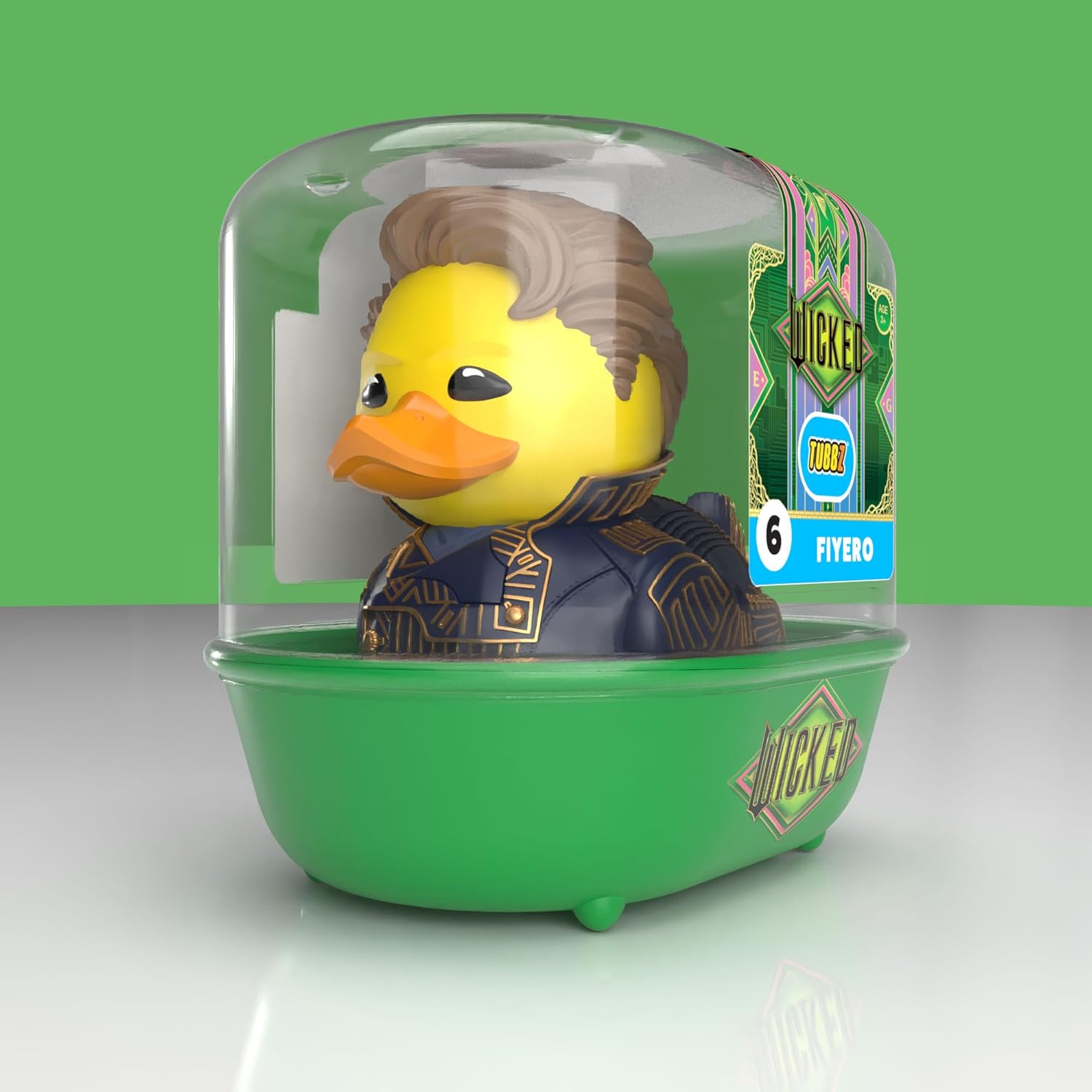 TUBBZ First Edition: Wicked For Good - Prince Fiyero Cosplaying Rubber Duck Vinyl Figure