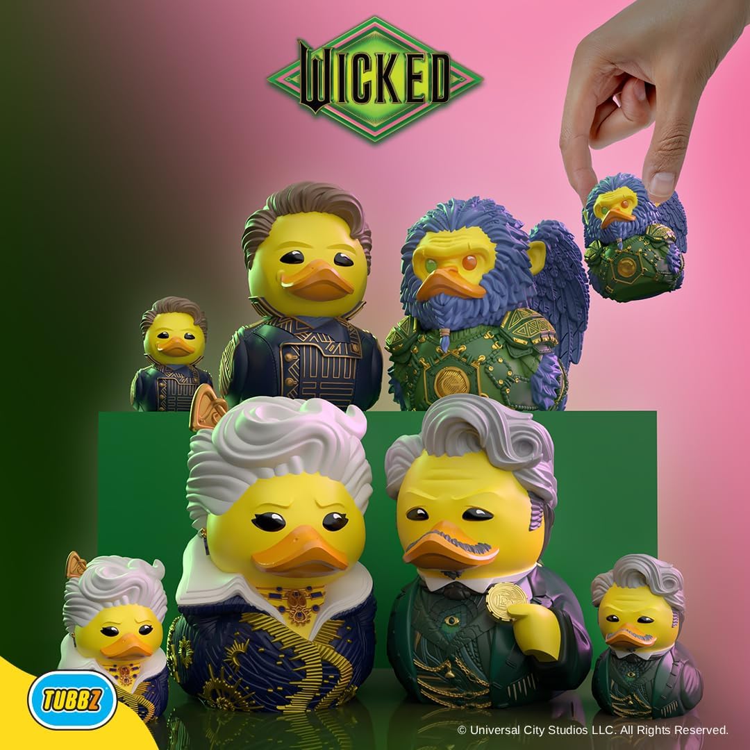 TUBBZ Mini: Wicked For Good - Chistery Flying Monkey Cosplaying Rubber Duck Vinyl Figure