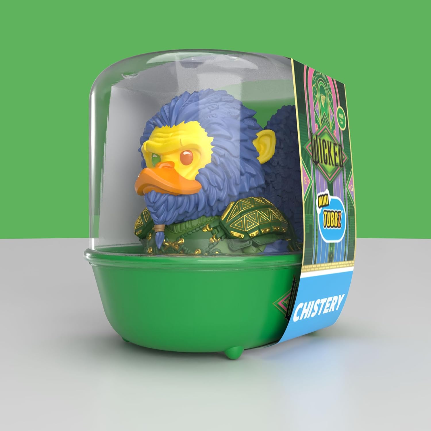 TUBBZ Mini: Wicked For Good - Chistery Flying Monkey Cosplaying Rubber Duck Vinyl Figure