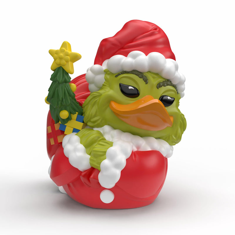 TUBBZ First Edition: The Grinch - Santa Outfit Grinch Cosplaying Rubber Duck Vinyl Figure