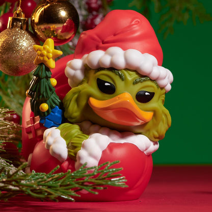 TUBBZ First Edition: The Grinch - Santa Outfit Grinch Cosplaying Rubber Duck Vinyl Figure