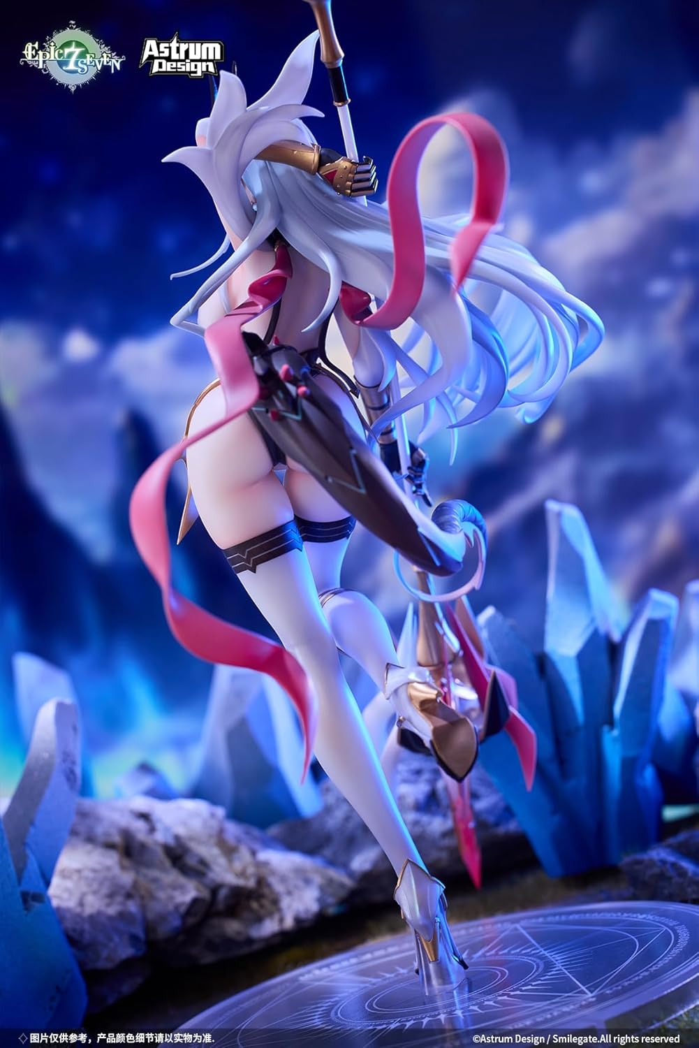 AstrumDesign Epic Seven Luna New Moon in scala 1/7 dipinta in PVC e ABS
