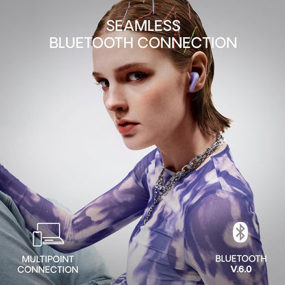 Urbanista Palermo Cuffie In‑Ear True Wireless con ANC - Autonomia 32h, Multipoint Bluetooth, IPX4, Custodia Tascabile