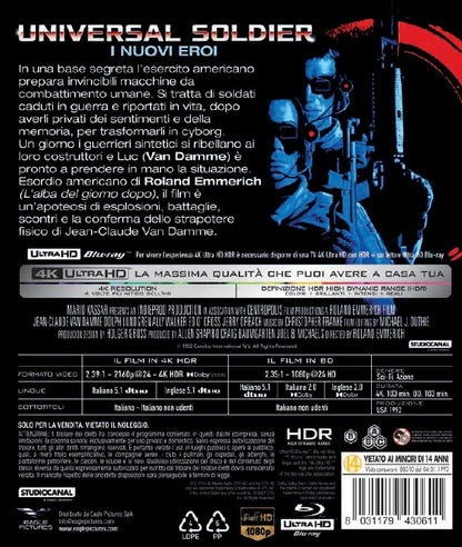 Universal Soldier: I Nuovi Eroi - 4Kill (Bd 4K + Bd Hd) Ocard Numerata