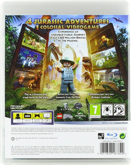 Lego Jurassic World (PS3