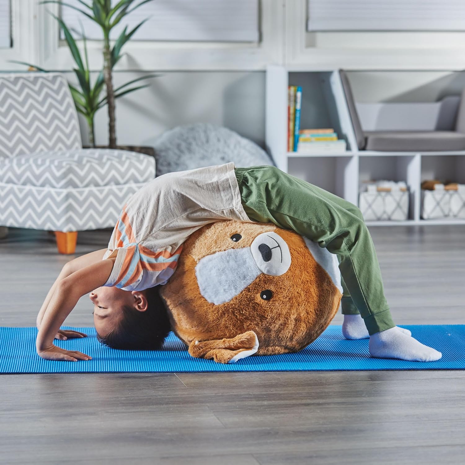 * Yoga Ball Buddy With Bubbleplush (Dog)