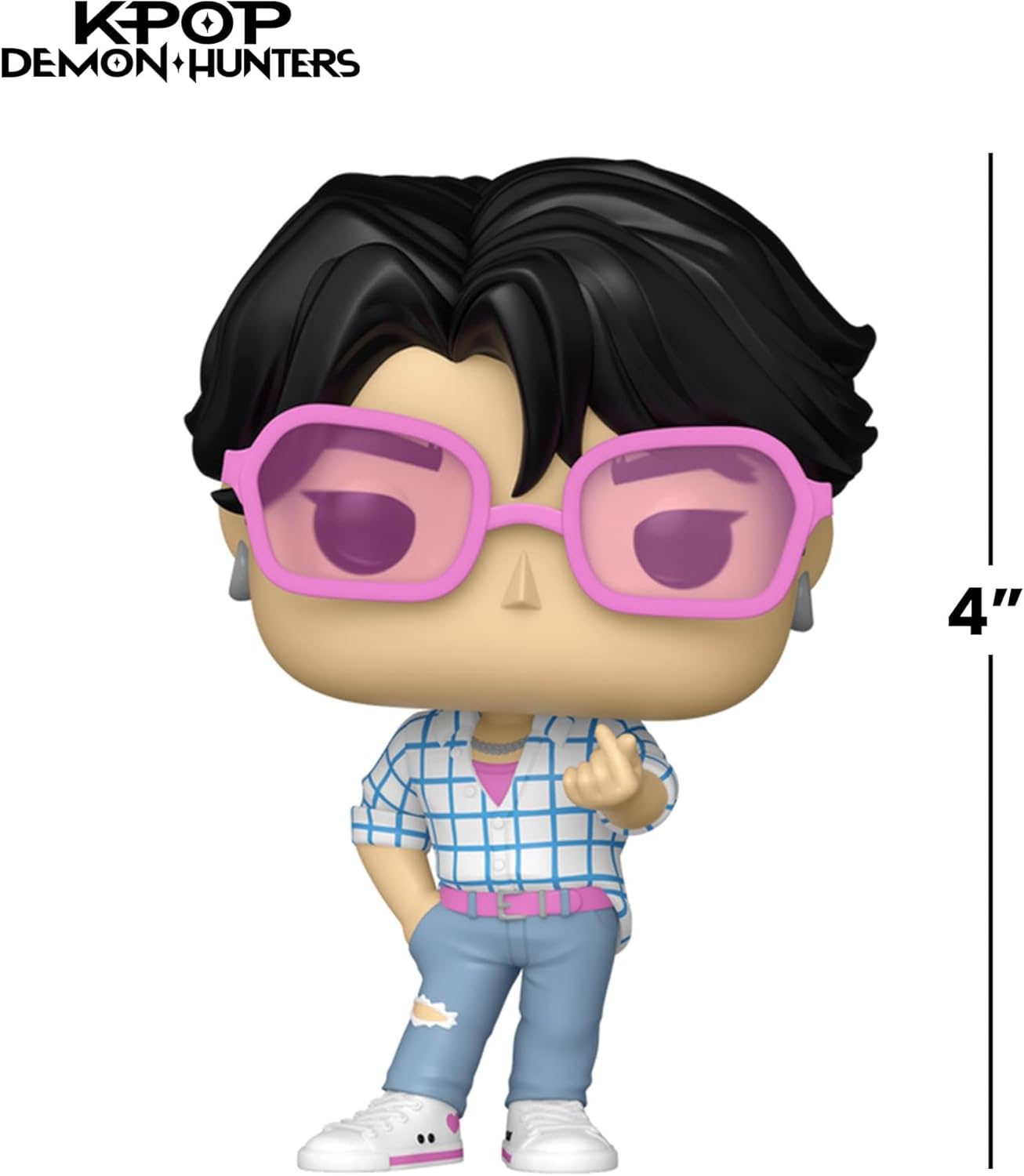 Funko Pop Animation: KPop Demon Hunters - Jinu - 1-6 Odds for Rare Chase Variant - Collectable Vinyl Figure - Gift Idea - Official Merchandise - Toys for Kids and Adults