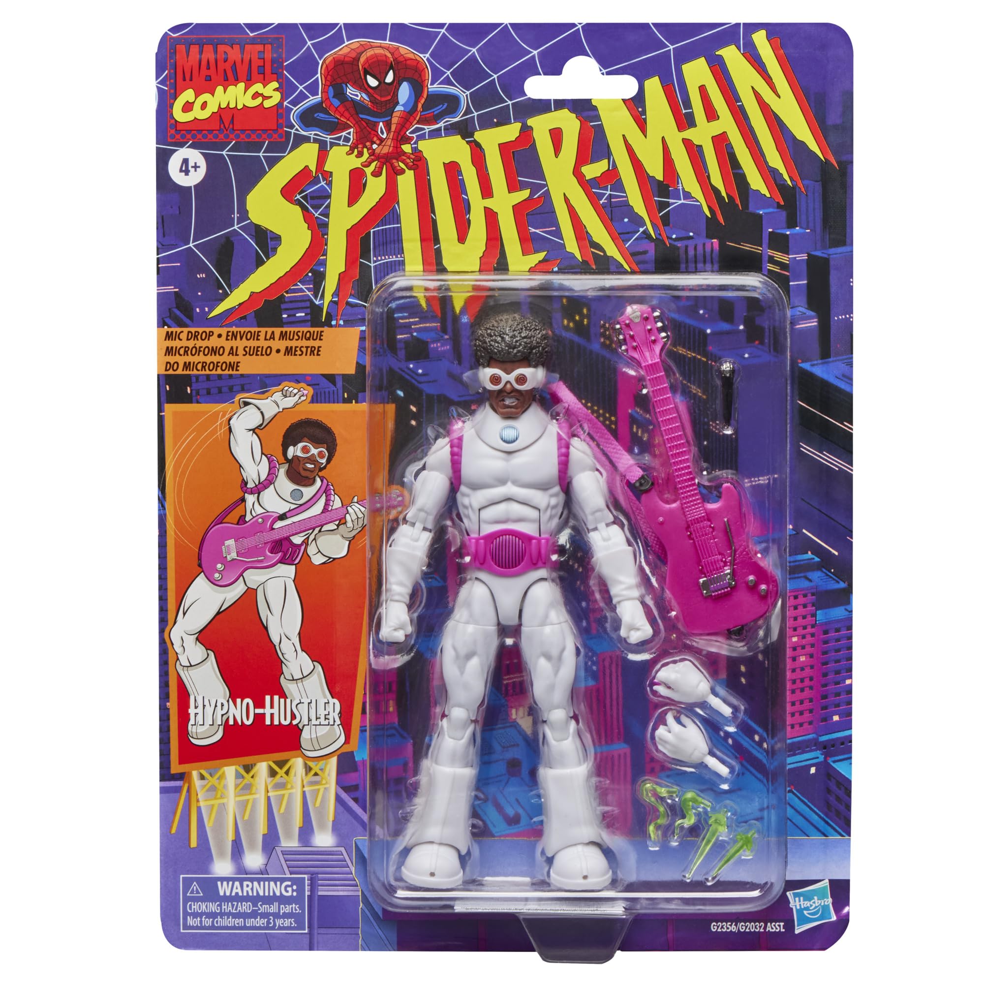 Marvel Legends Series Hypno-Hustler Retro Cardback Spider-Man Comics Action Figure