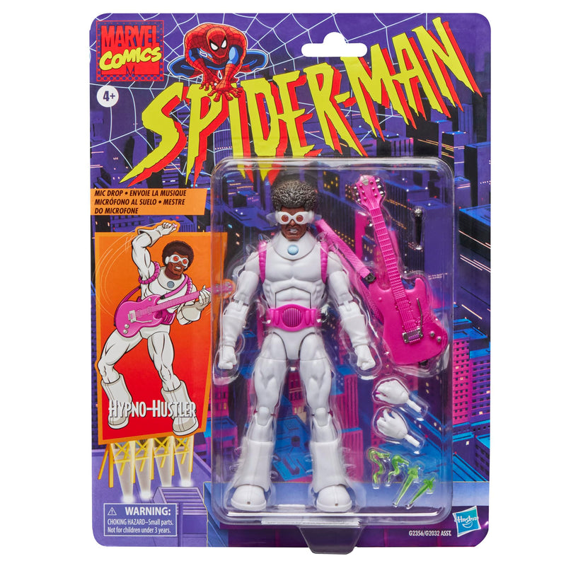 Marvel Legends Series Hypno-Hustler Retro Cardback Spider-Man Comics Action Figure