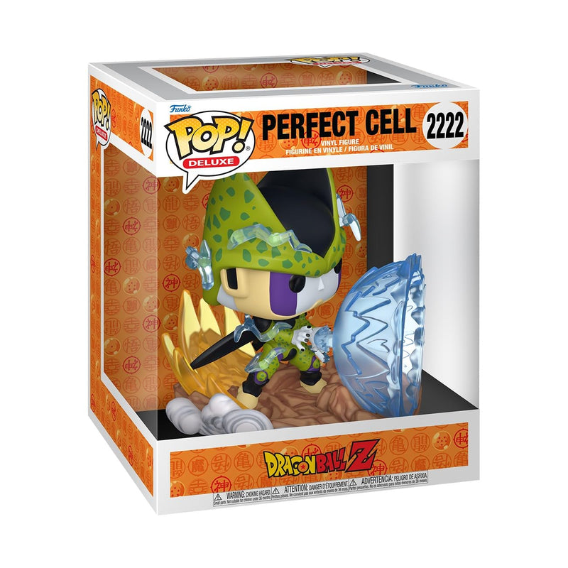 Funko POP! Deluxe: Dragon Ball Z - Perfect Cell - vs. Gohan - Build a Scene - Collectable Vinyl Figure - Gift Idea - Official Merchandise - Toys For Kids & Adults - Model Figure for Collectors